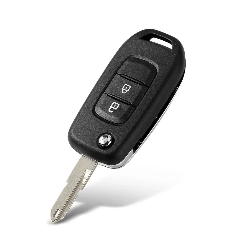 Coque de Clé Renault Mégane Clio Duster Kangoo Modus Twingo Dacia Sandero Logan Nissan Kubistar Clé Rabattable Modifiée