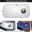 Pare-Soleil Pliable Alfa Romeo Giulia Stelvio Giulietta 147 156 159 Mito Tonale Anti-UV Pare-Brise