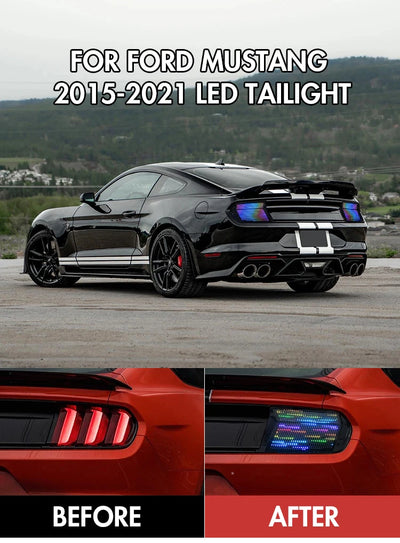 Feux Arrière Digitaux Ford Mustang 2015-2023 Multi-Modes