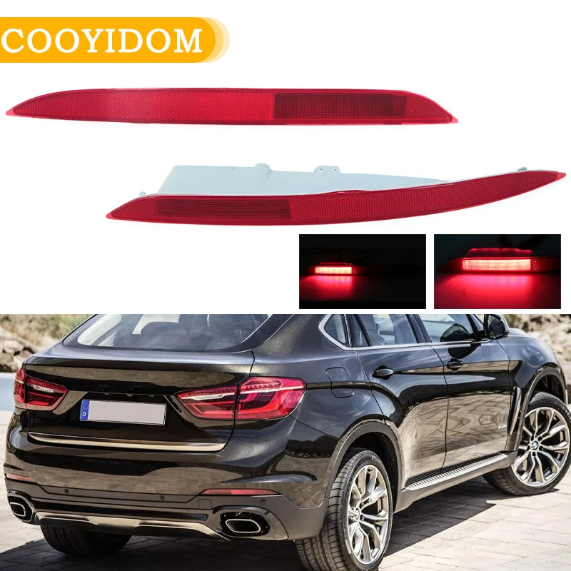 Réflecteur de Pare-Chocs Arrière LED BMW X6 F16 2014-2018