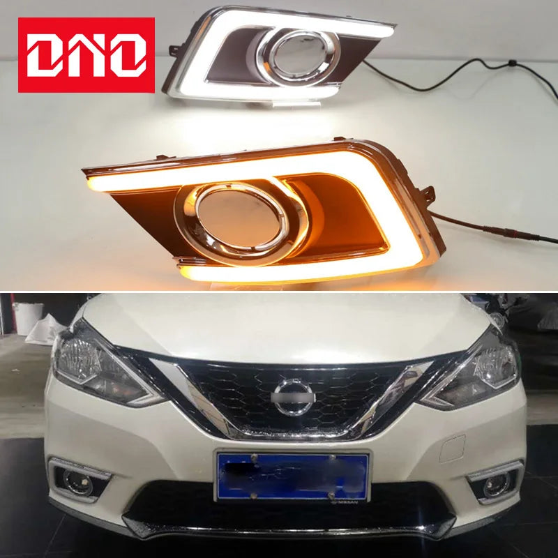 Feux de Jour LED DRL Nissan Sentra B17 2016-2019