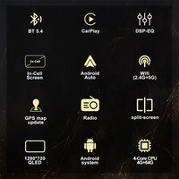 Autoradio Android 10 Pouces Jeep Wrangler JK 2007-2016 CarPlay et Android Auto Sans Fil GPS