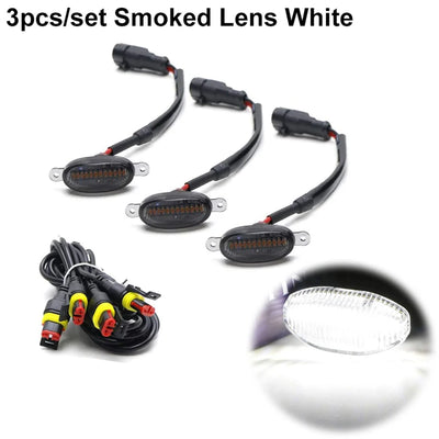 Feux de Gabarit LED Fumés Ambre ou Blanc