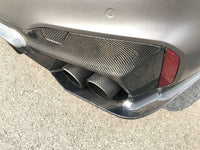 Diffuseur Arrière Carbone Sec Style D BMW Série 5 G30 G38 2017+ avec Séparateurs et Spoiler