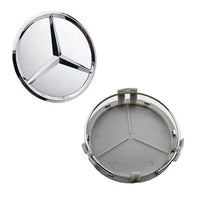 Cache-Moyeux Mercedes AMG W204 W212 W176 75mm — exemple de montage