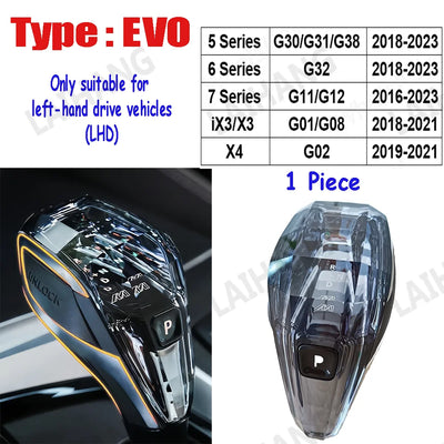 Pommeau de Vitesse Cristal BMW