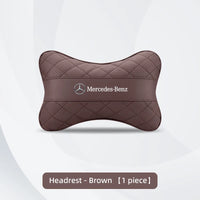 Appuie-Tête et Coussin Lombaire Mercedes W205 W203 W206 — vue de face