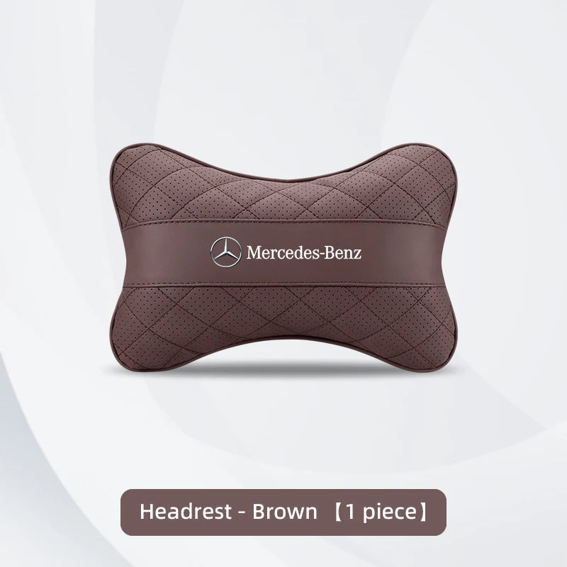 Appuie-Tête et Coussin Lombaire Mercedes W205 W203 W206 — vue de face