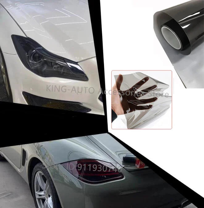 Film Teinté TPU pour Optiques de Voiture Rouleau 30 cm