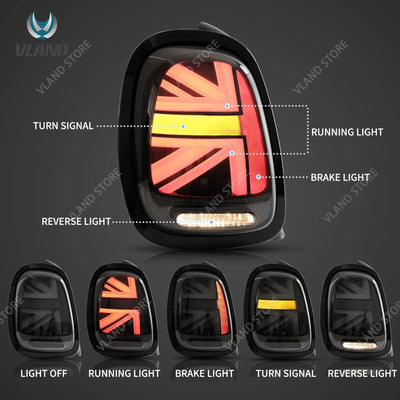 Feux Arrière LED Séquentiels MINI Cooper F55 F56 F57