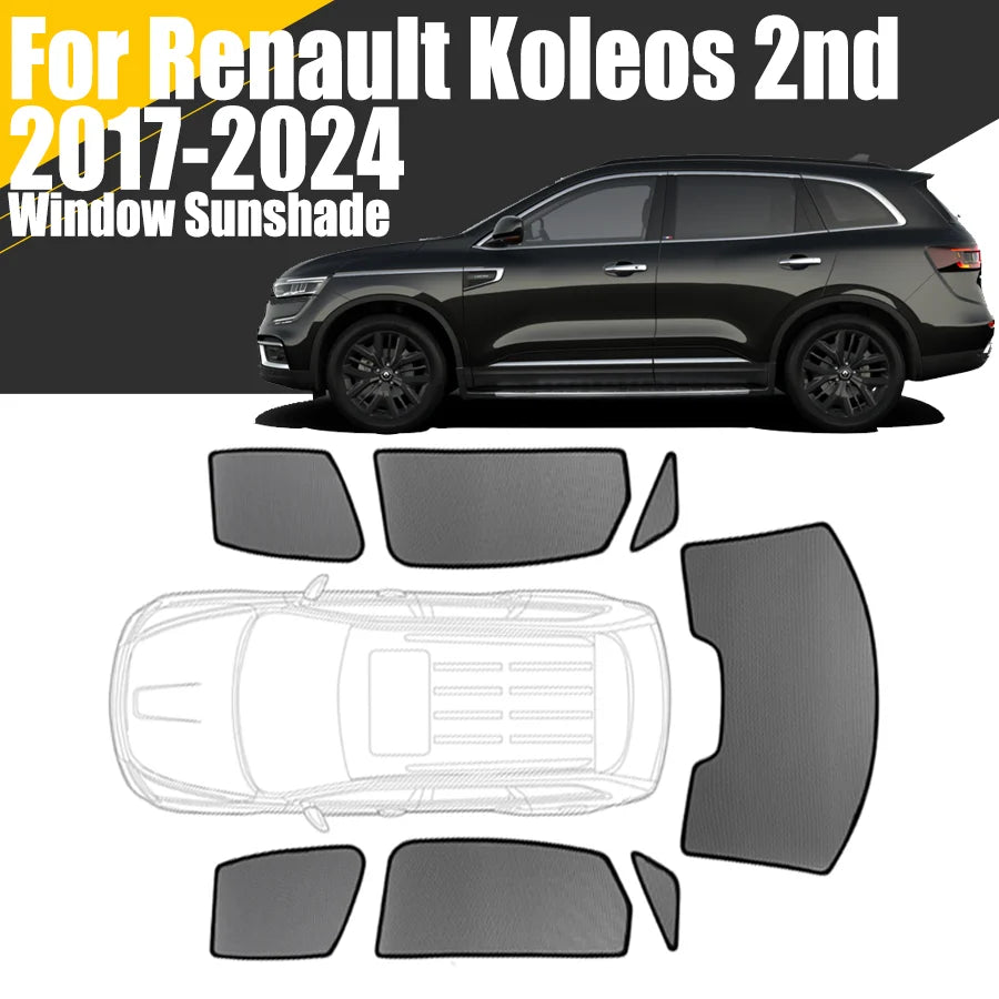 Pare-Soleil Magnétique Renault Koleos II 2017-2024
