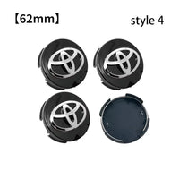 Cache-Moyeux Toyota Yaris Corolla RAV4 Camry 57mm 62mm — vue d'ensemble