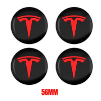 Cache-Moyeux Tesla Model 3 Y S X 56mm Logo — détail du support