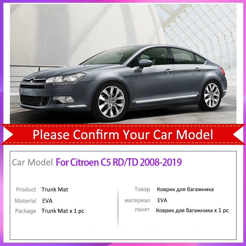 Tapis de Coffre Citroën C5 RD TD 2008-2019 EVA