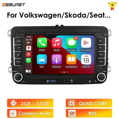 Autoradio Android Volkswagen Golf Polo Passat
