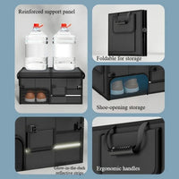 Organisateur de Coffre Voiture Pliable 60L Oxford