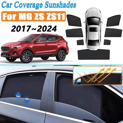 Pare-Soleil Magnétique en Maille MG ZS EV 2017-2024