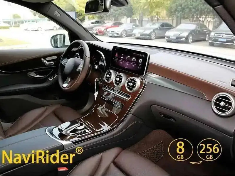 Autoradio Android 14 Mercedes-Benz GLC X253, C et Classe V W446 W447 2015-2018 Écran 12,8 pouces CarPlay DSP