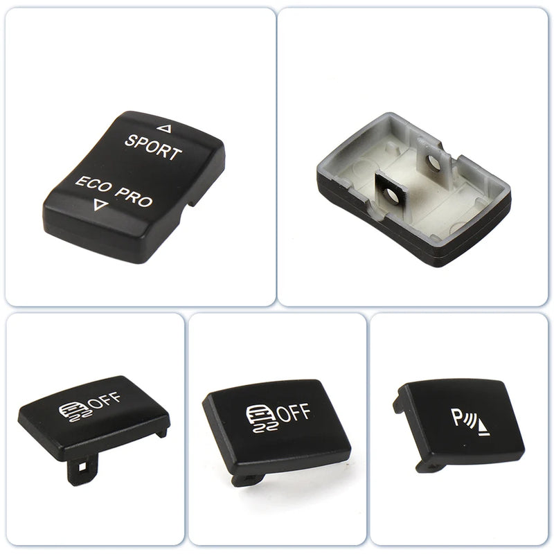 Bouton Sport Eco Pro DSC PDC BMW F30 F22 F36 — vue de profil
