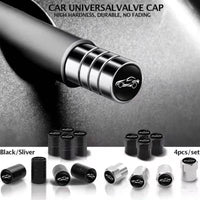 Bouchons de Valve Pneu Porsche Boxster Cayenne Panamera Macan Cayman 911 Lot de 4 en Métal Logo Voiture de Sport