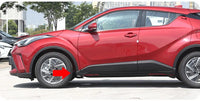 Garde-Boue Toyota C-HR 2016-2023 Jeu de 4 Bavettes Avant et Arrière en ABS
