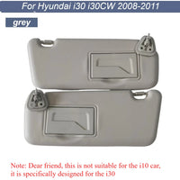 Pare-Soleil Interieur Hyundai i30 2008-2011 avec Miroir