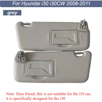 Pare-Soleil Interieur Hyundai i30 2008-2011 avec Miroir