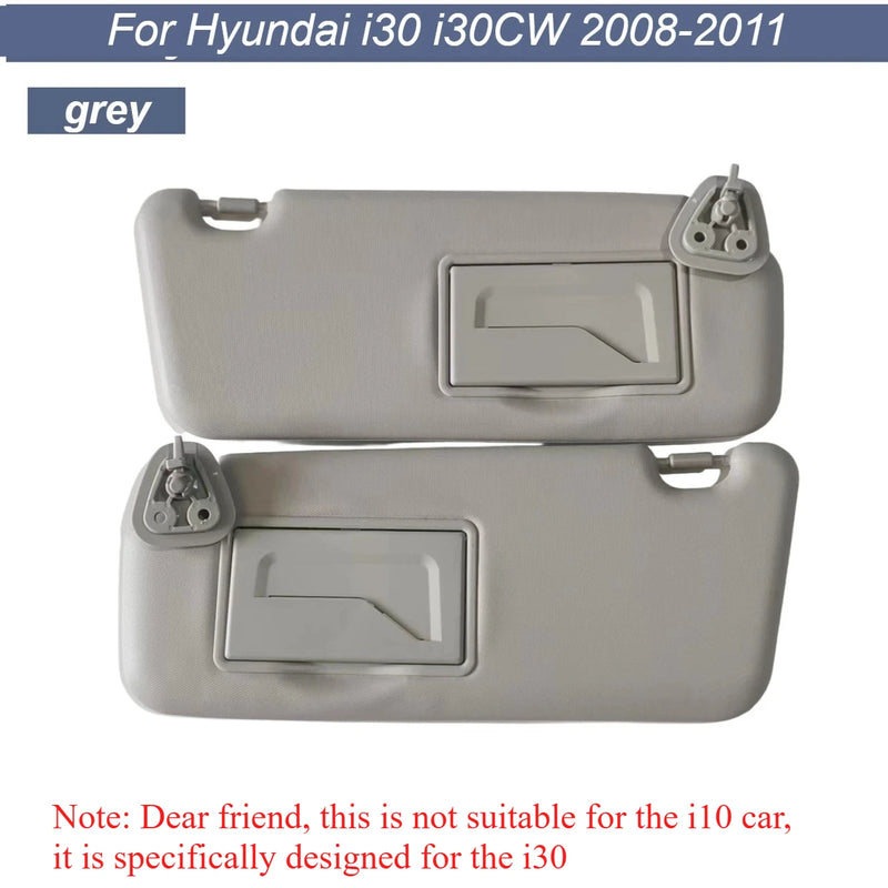 Pare-Soleil Interieur Hyundai i30 2008-2011 avec Miroir
