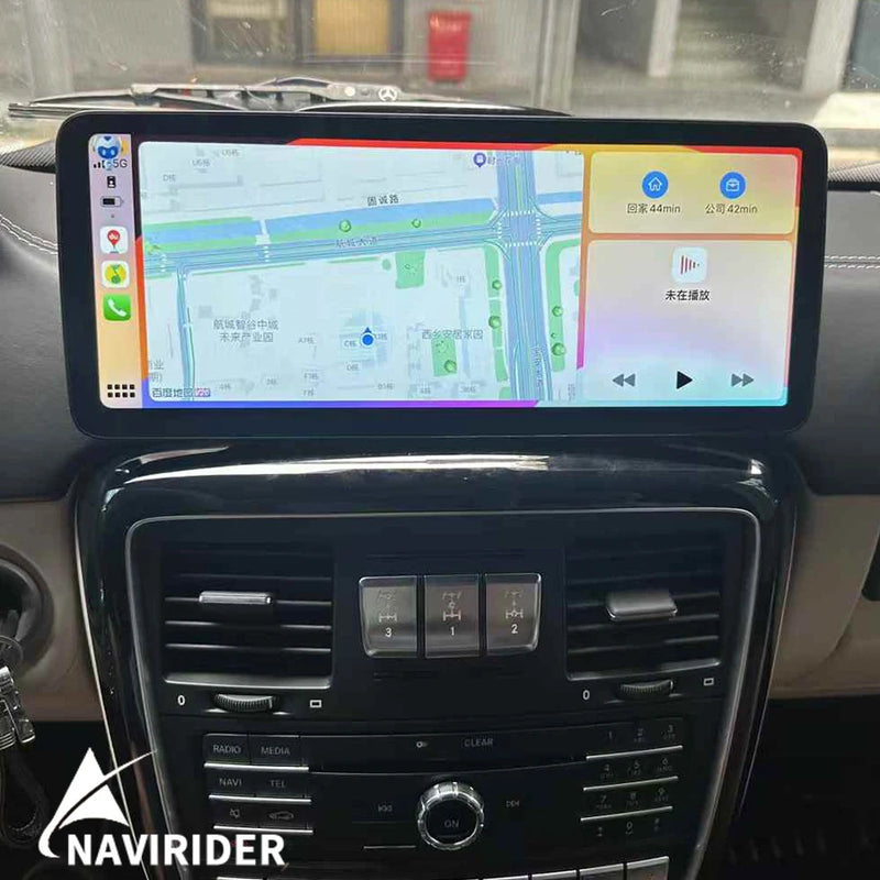 Autoradio Android Mercedes Classe G W463 2017-2018 Écran 12,3 pouces CarPlay GPS