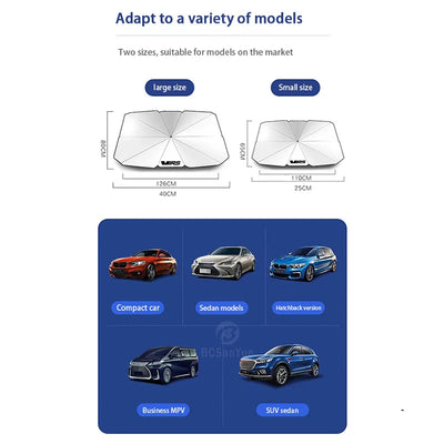 Pare-Soleil Pare-Brise Retractable Skoda Octavia Fabia Kodiaq