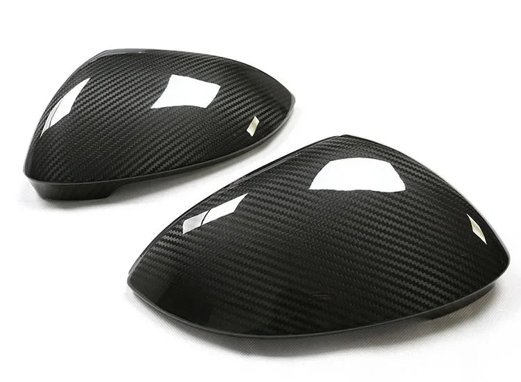 Coques de Rétroviseur en Carbone Volkswagen Golf 8 MK8 et ID.3 2020+ avec ou sans Trou