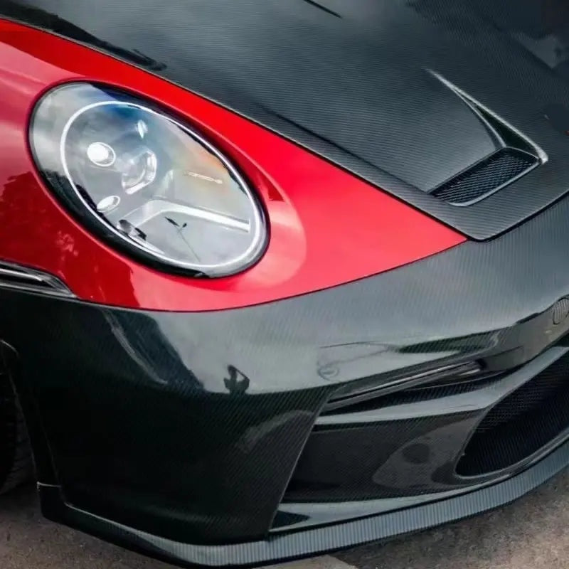 Kit Carrosserie Style GT3 Porsche 911 992 Carrera, Pare-chocs Avant et Arrière, Jupes Latérales