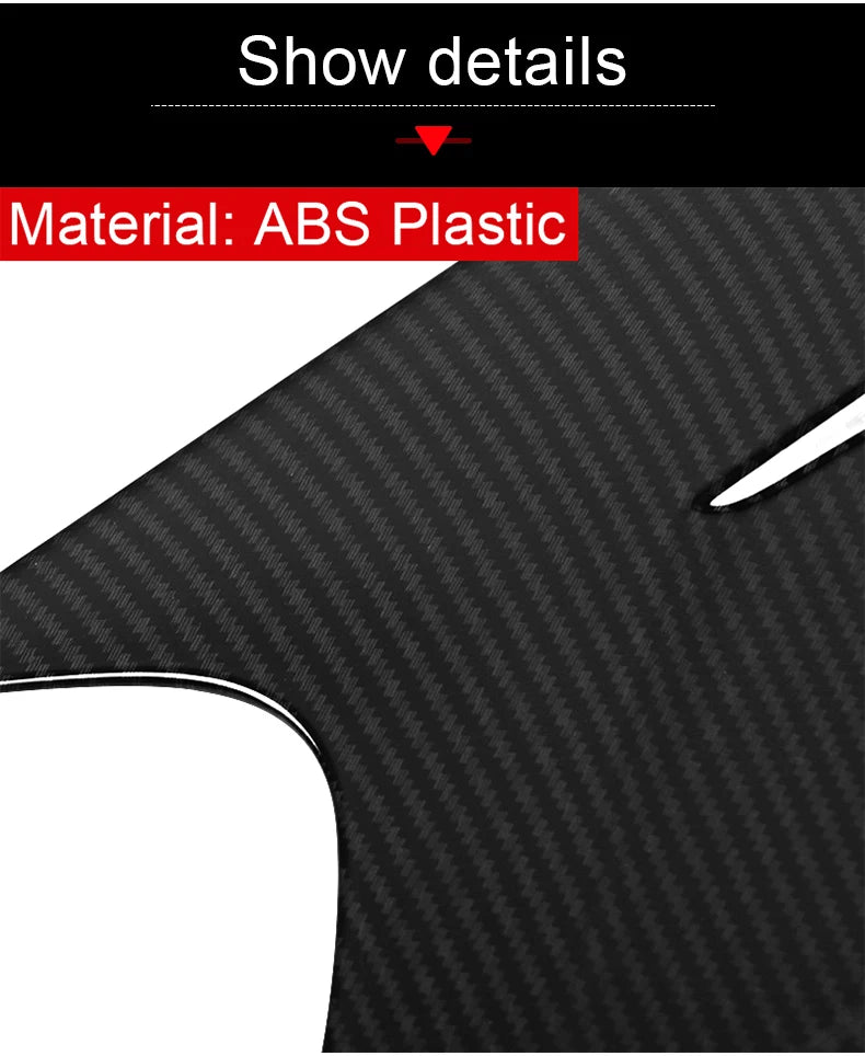 Becquet Toyota RAV4 XA50 2019-2025 Latéral de Lunette, Paire en ABS Noir, Argent ou Aspect Carbone