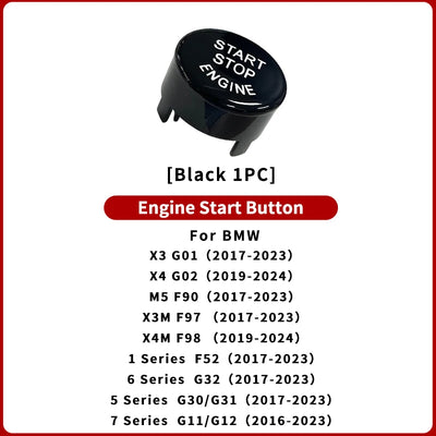 Bouton de Démarrage Sans Clé BMW X3 G01 G30 G11