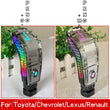 Pommeau de Vitesse LED Cristal 7 Couleurs Universel