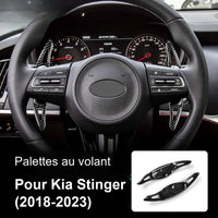 Palettes au Volant Kia Stinger GT 2018-2023 ABS Adhésives