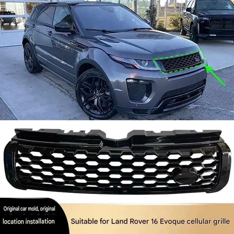 Calandre Range Rover Evoque L538 2016-2019 Nid d'Abeille Noir Brillant Dynamic LR083604