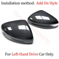 Coque de Rétroviseur Mercedes Classe C W205, E W213, S W222, GLC X253, GLA, GLB, EQA, EQB, EQC en Carbone Véritable, 8 Styles