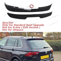 Becquet de Toit Style R Max Volkswagen Tiguan MK2 Toit Standard 2017-2024 2 Pièces