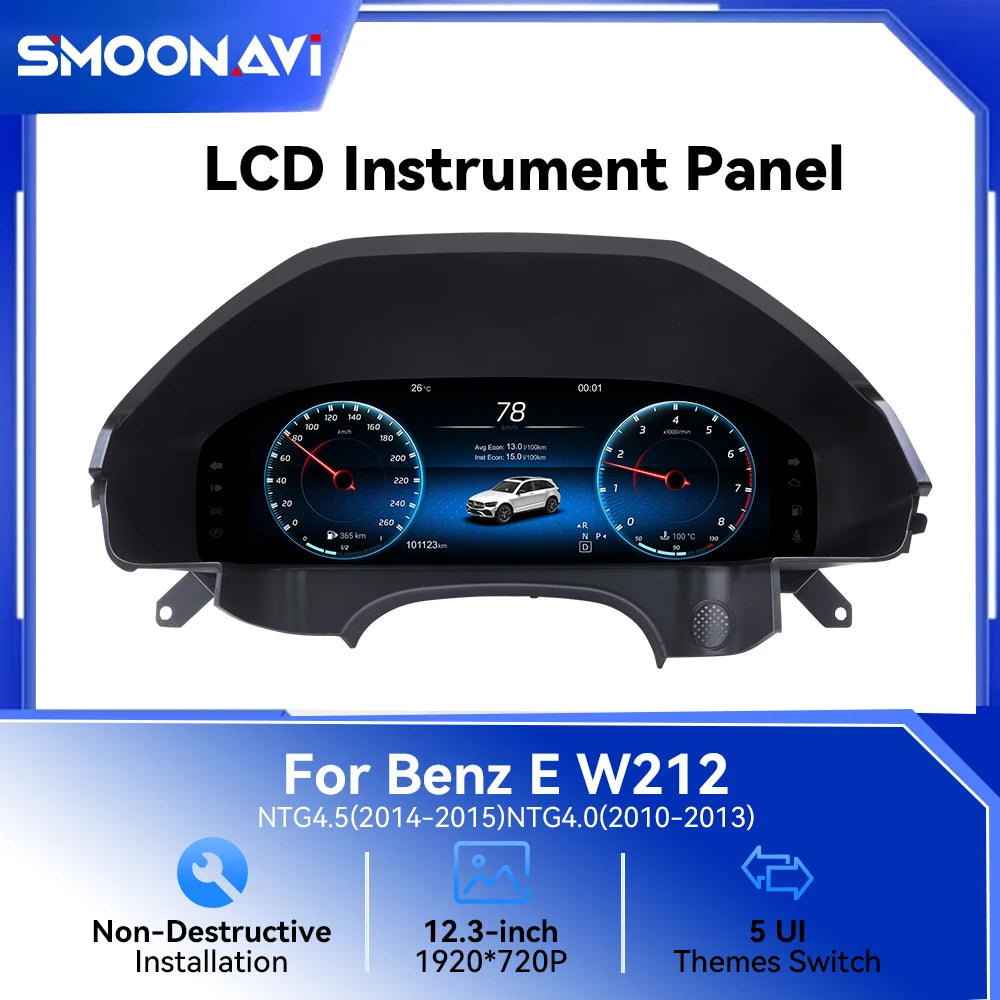 Tableau de Bord Numérique Mercedes Classe E W212 2010-2015