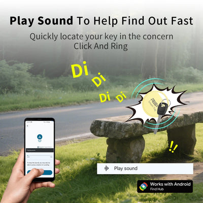 Traceur GPS Bluetooth Voiture RSH Smart Tag Android