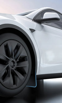 Garde-Boue Tesla Model Y Juniper 2025-2026 Jeu de 4 Bavettes Sans Perçage Avant et Arrière