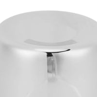 Cache-Moyeux Acier Chromé 108 mm Camion Remorque Camping-Car Lot de 4