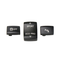 Bouton Sport Eco Pro DSC PDC BMW F30 F22 F36 — vue arrière