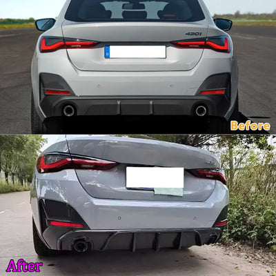 Diffuseur de Pare-Chocs Arrière BMW Série 4 G26 M 2021+