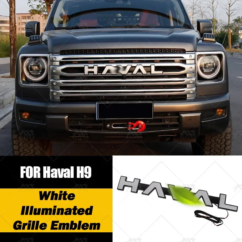 Emblème Calandre Lumineux Haval H9 LED Dynamique