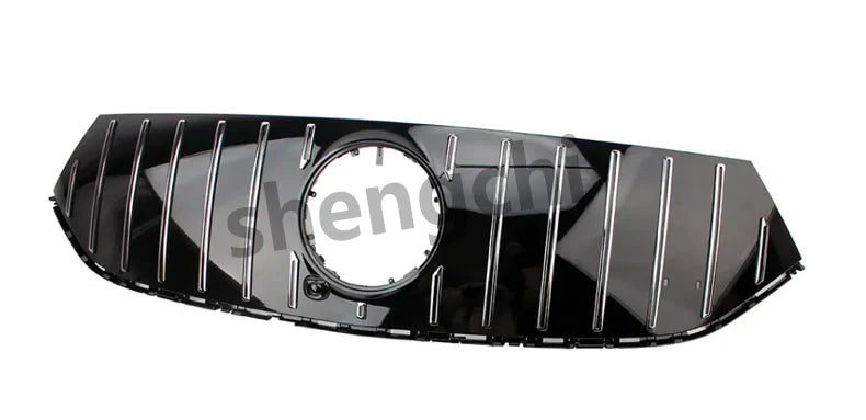 Calandre Mercedes EQA H243 2022-2026 Style GT à Barres Verticales Argent, Avant ou Après Restylage