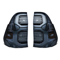 Feux Arrière LED RGB Toyota Hilux 2015-2024 Commandés par Application, Paire Gauche et Droite