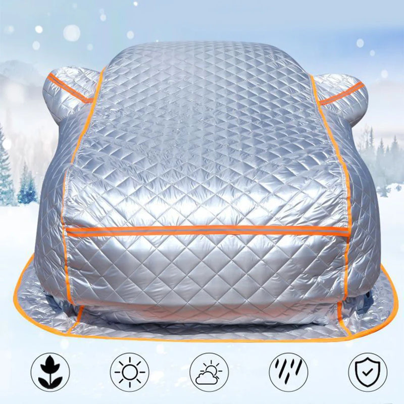 Housse de Protection Voiture Anti-Grêle Matelassée Épaisse Berline et SUV