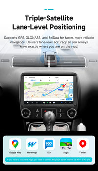 Autoradio Android Chevrolet Camaro 2010-2015 Écran 2K 9 pouces CarPlay Sans Fil ADAS 360